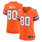 Rod Smith Women's Mile High Collection 1977 Throwback Retired Player Game Jersey - Denver Broncos Jerseys
