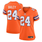 Champ Bailey Women's Mile High Collection 1977 Throwback Retired Player Game Jersey - Denver Broncos Jerseys