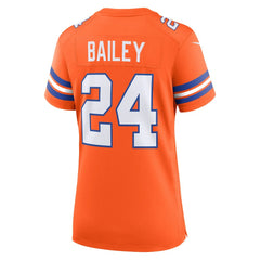 Champ Bailey Women's Mile High Collection 1977 Throwback Retired Player Game Jersey - Denver Broncos Jerseys