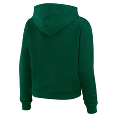 WEAR by Erin Andrews Women's Plus Size Waffle Hoodie Pullover Top - New York Jets Hoodies