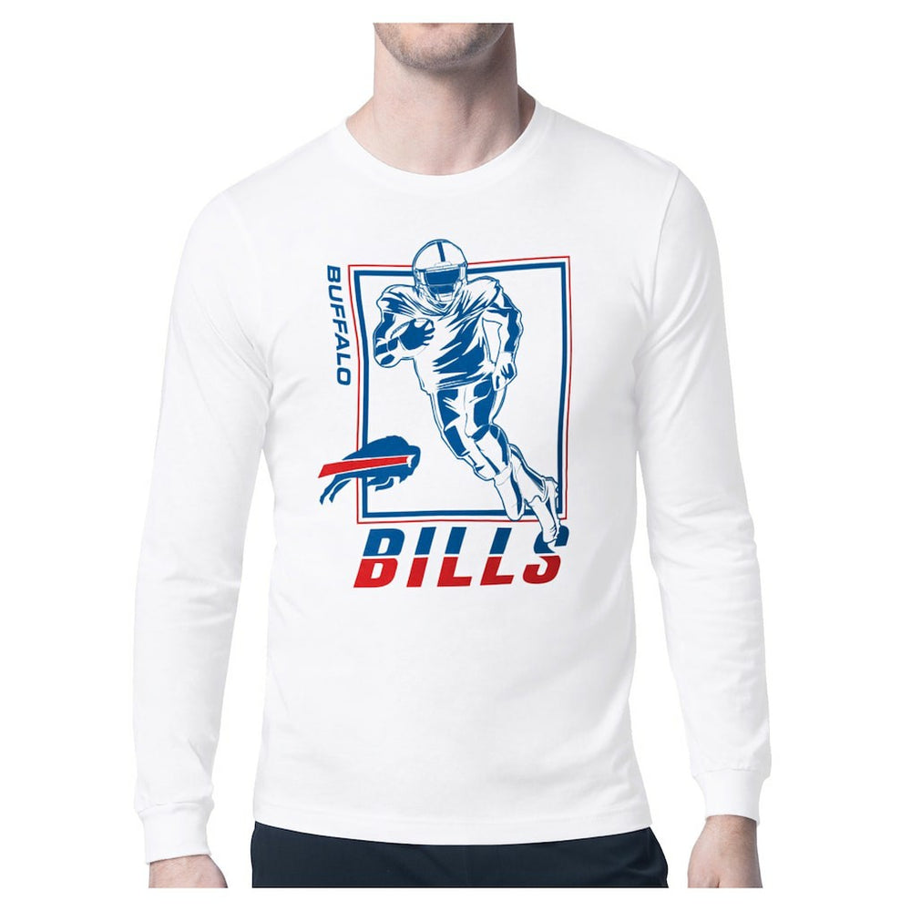 Starter Player Grid Graphic Long Sleeve T-Shirt - Buffalo Bills T-shirts