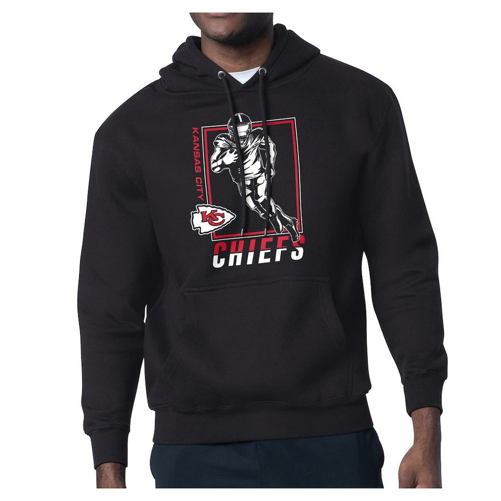 Starter Player Grid Pullover Hoodie - Kansas City Chiefs Hoodies