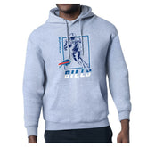 Starter Player Grid Pullover Hoodie - Buffalo Bills Hoodies