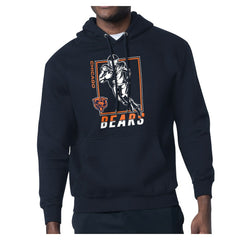 Starter Player Grid Pullover Hoodie - Chicago Bears Hoodies