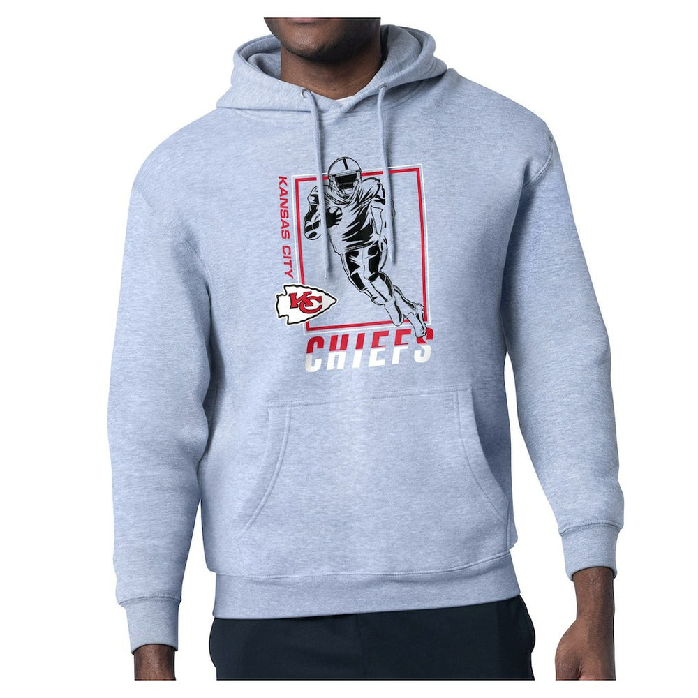 Starter Player Grid Pullover Hoodie - Kansas City Chiefs Hoodies