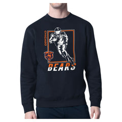 Starter Player Grid Pullover Sweatshirt - Chicago Bears Pullover