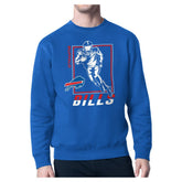 Starter Player Grid Pullover Sweatshirt - Buffalo Bills Pullover