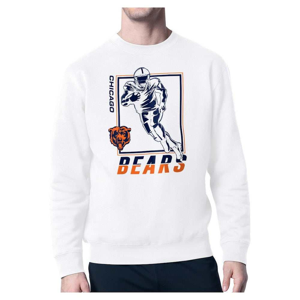 Starter Player Grid Pullover Sweatshirt - Chicago Bears Pullover