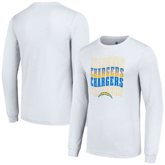 Starter Team Name Graphic Long Sleeve T-Shirt - Los Angeles Chargers T-shirts