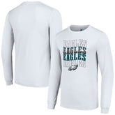 Starter Team Name Graphic Long Sleeve T-Shirt - Philadelphia Eagles T-shirts