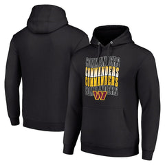 Starter Four Team Name Logo Fleece Pullover Hoodie - Washington Commanders Hoodies