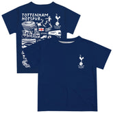 Tottenham Hotspur Vive La Fete Youth Impressions Artwork T-Shirt