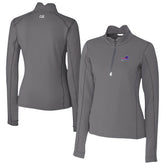 Cutter & Buck Women's Traverse Stretch Quarter-Zip Pullover Top - Buffalo Bills Pullover
