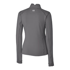 Cutter & Buck Women's Traverse Stretch Quarter-Zip Pullover Top - Buffalo Bills Pullover