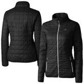 Cutter & Buck Women's Rainier PrimaLoft Eco Insulated Full-Zip Puffer Jacket - Carolina Panthers Jackets