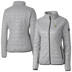 Cutter & Buck Women's Rainier PrimaLoft Eco Insulated Full-Zip Puffer Jacket - Minnesota Vikings Jackets