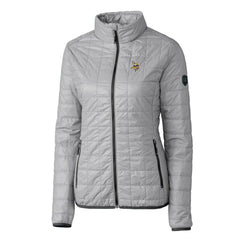 Cutter & Buck Women's Rainier PrimaLoft Eco Insulated Full-Zip Puffer Jacket - Minnesota Vikings Jackets