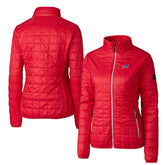 Cutter & Buck Women's Rainier PrimaLoft Eco Insulated Full-Zip Puffer Jacket - Buffalo Bills Jackets