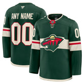 NHL Minnesota Wild Fanatics Home Premium Custom Jersey