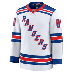 NHL New York Rangers Fanatics Away Premium Custom Jersey