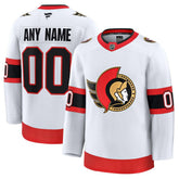 NHL Ottawa Senators Fanatics Away Premium Custom Jersey