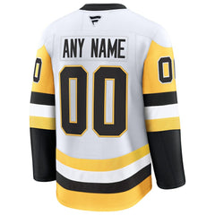 NHL Pittsburgh Penguins Fanatics Away Premium Custom Jersey