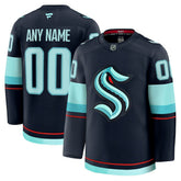 NHL Seattle Kraken Fanatics Home Premium Custom Jersey