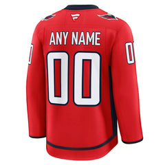 NHL Washington Capitals Fanatics Home Premium Custom Jersey