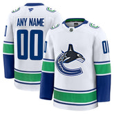 NHL Vancouver Canucks Fanatics Away Premium Custom Jersey