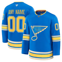 NHL St. Louis Blues Fanatics Alternate Premium Custom Jersey