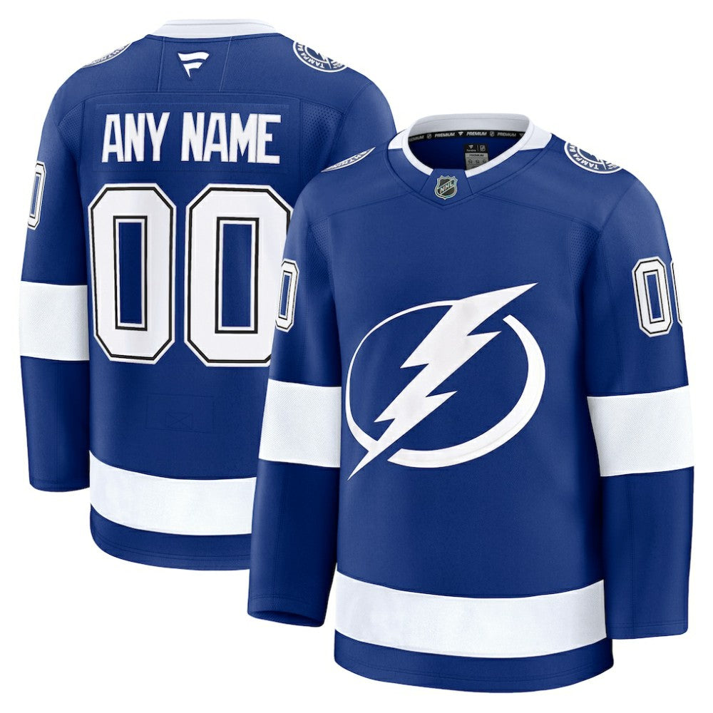NHL Tampa Bay Lightning Fanatics Home Premium Custom Jersey