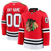 NHL Chicago Blackhawks Fanatics Home Premium Custom Jersey