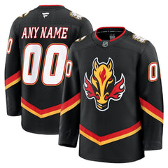NHL Calgary Flames Fanatics Alternate Premium Custom Jersey