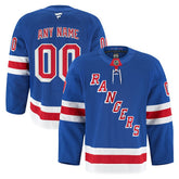 NHL New York Rangers Fanatics Home Authentic Pro Custom Jersey