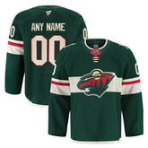 NHL Minnesota Wild Fanatics Home Authentic Pro Custom Jersey