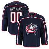 NHL Columbus Blue Jackets Fanatics Home Authentic Pro Custom Jersey
