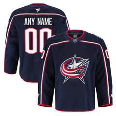 NHL Columbus Blue Jackets Fanatics Home Authentic Pro Custom Jersey