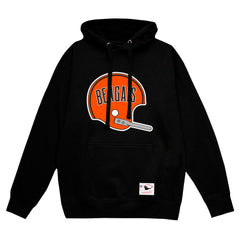 Helmet Logo Vintage Pullover Hoodie - Cincinnati Bengals Hoodies