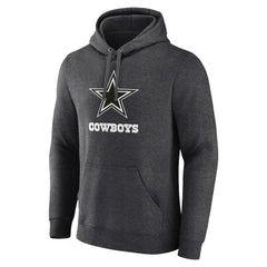 Personalized Name & Number Monochrome Pullover Hoodie - Dallas Cowboys Hoodies