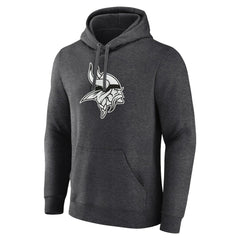 Personalized Name & Number Monochrome Pullover Hoodie - Minnesota Vikings Hoodies