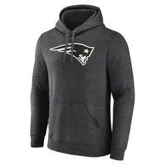 Personalized Name & Number Monochrome Pullover Hoodie - New England Patriots Hoodies