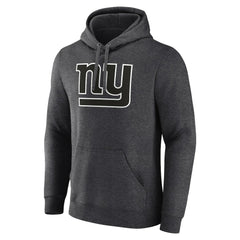 Personalized Name & Number Monochrome Pullover Hoodie - New York Giants Hoodies