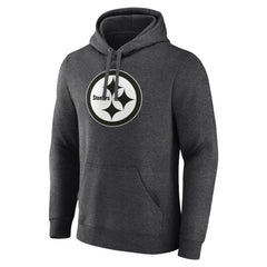 Personalized Name & Number Monochrome Pullover Hoodie - Pittsburgh Steelers Hoodies