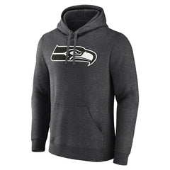 Personalized Name & Number Monochrome Pullover Hoodie - Seattle Seahawks Hoodies