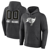 Personalized Name & Number Monochrome Pullover Hoodie - Tampa Bay Buccaneers Hoodies