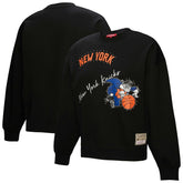 Mitchell & Ness New York Knicks Women's Hardwood Classics Home Team Pullover Sweatshirt