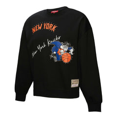 Mitchell & Ness New York Knicks Women's Hardwood Classics Home Team Pullover Sweatshirt