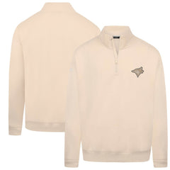 Khaki Toronto Blue Jays Levelwear Murray Quarter-Zip Sweatshirt