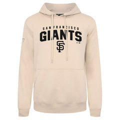 Khaki San Francisco Giants Levelwear Podium Team Arch Pullover Hoodie