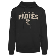 Black San Diego Padres Levelwear Podium Team Arch Pullover Hoodie